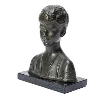 GERTUDE VANDERBILT WHITNEY Bust of a Boy.